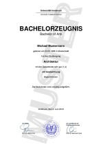 Bachelor Zeugnis Kaufen Muster (classic)