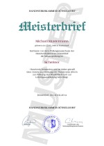 Meisterbrief Kaufen Muster 01